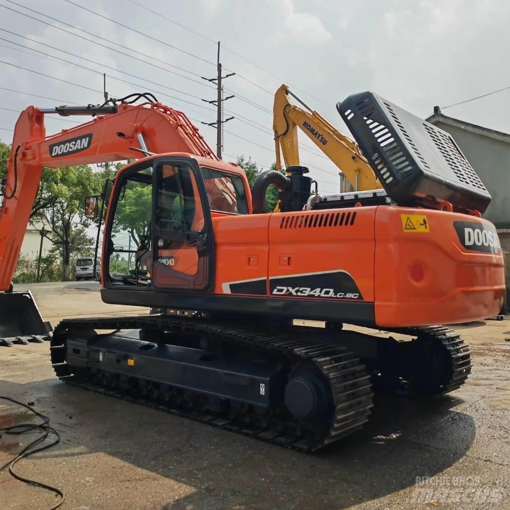Doosan DX 340 LC-9C Vikšriniai ekskavatoriai