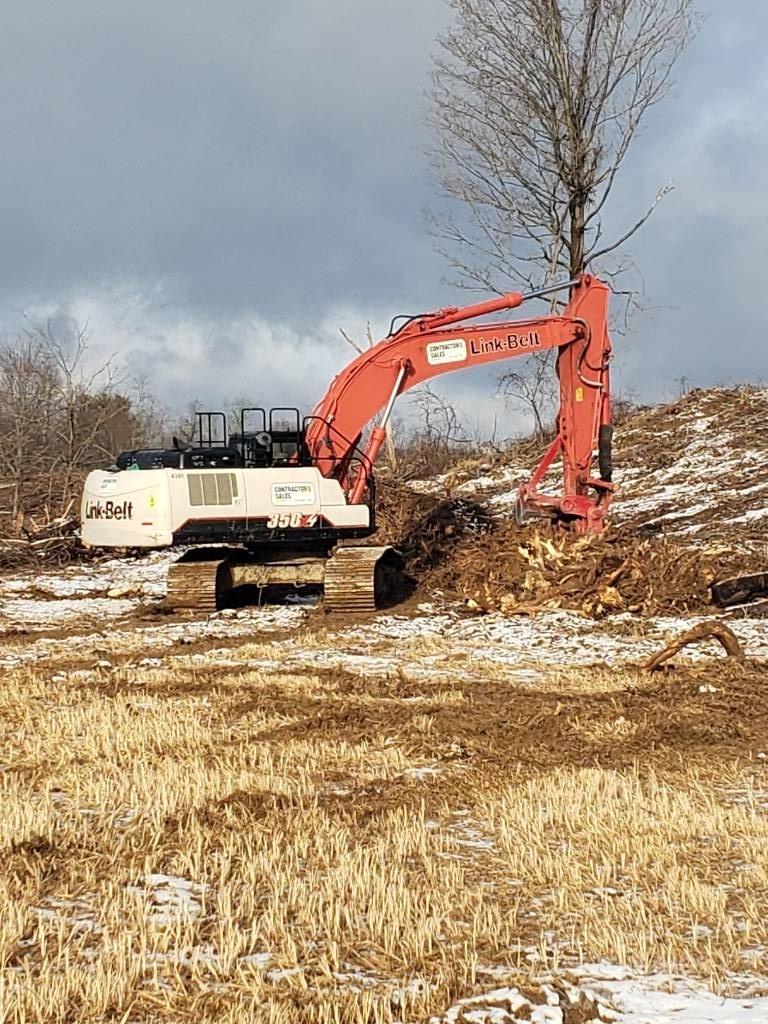 Link-Belt 350 X4 Vikšriniai ekskavatoriai