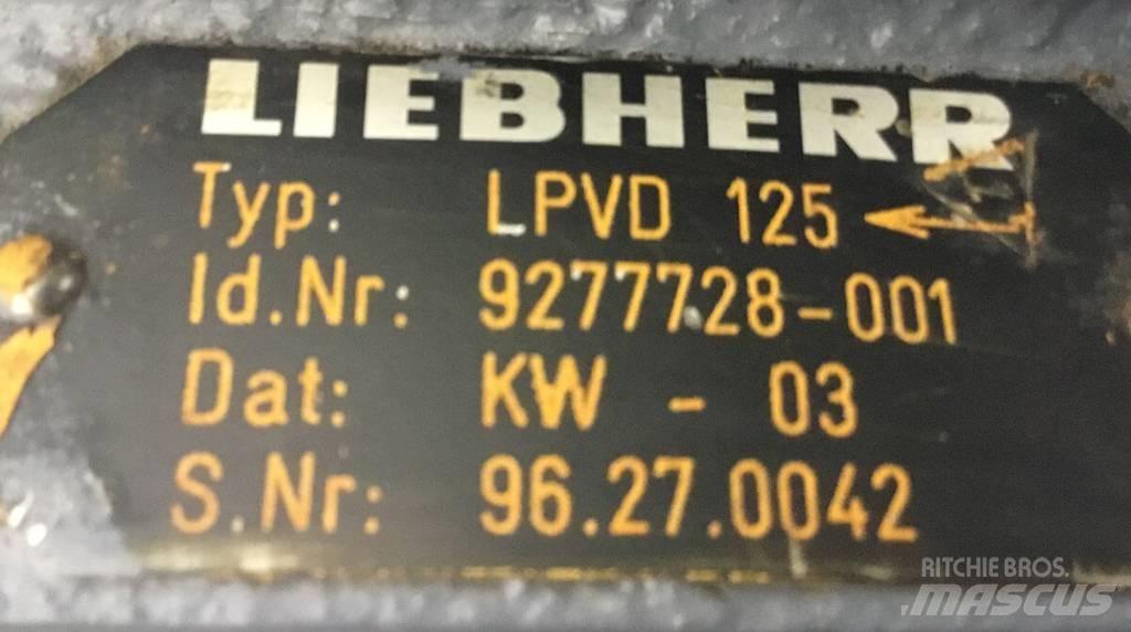 Liebherr LPVD 125 Hidraulikos įrenginiai