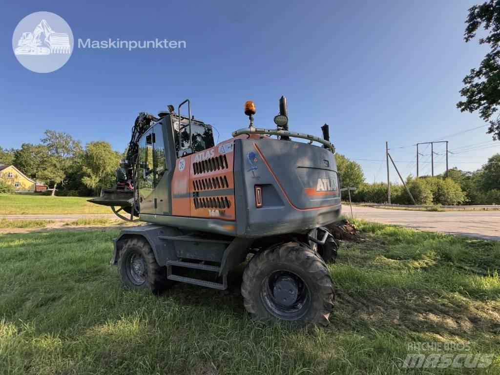Atlas 160 W Ratiniai ekskavatoriai