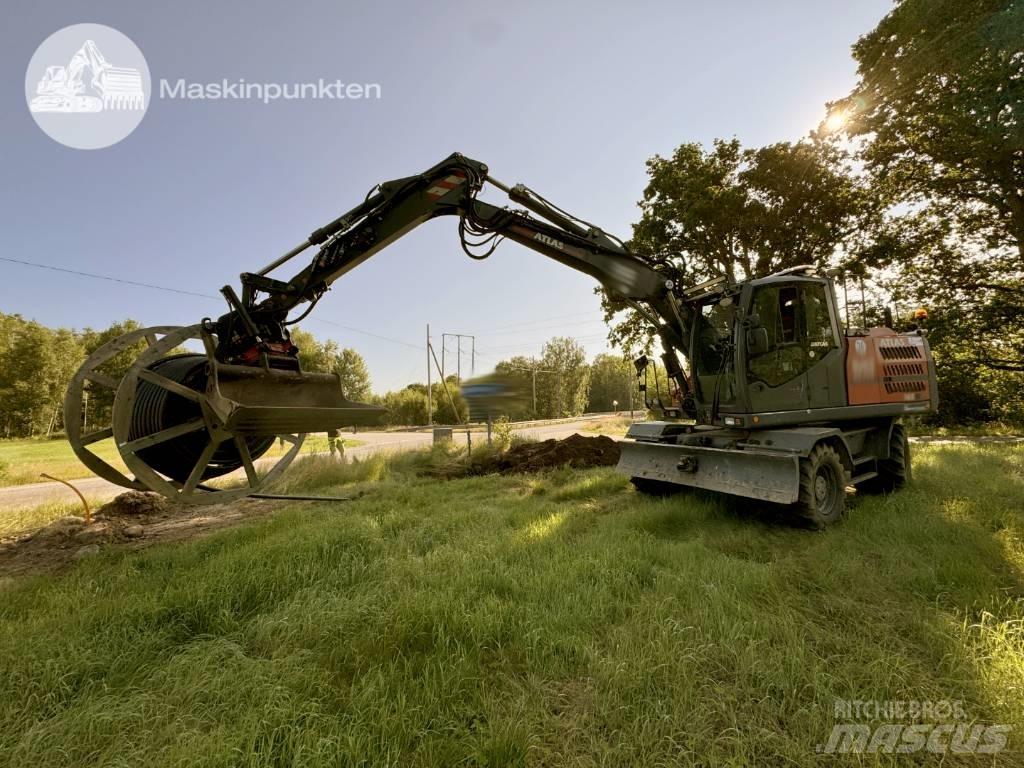 Atlas 160 W Ratiniai ekskavatoriai