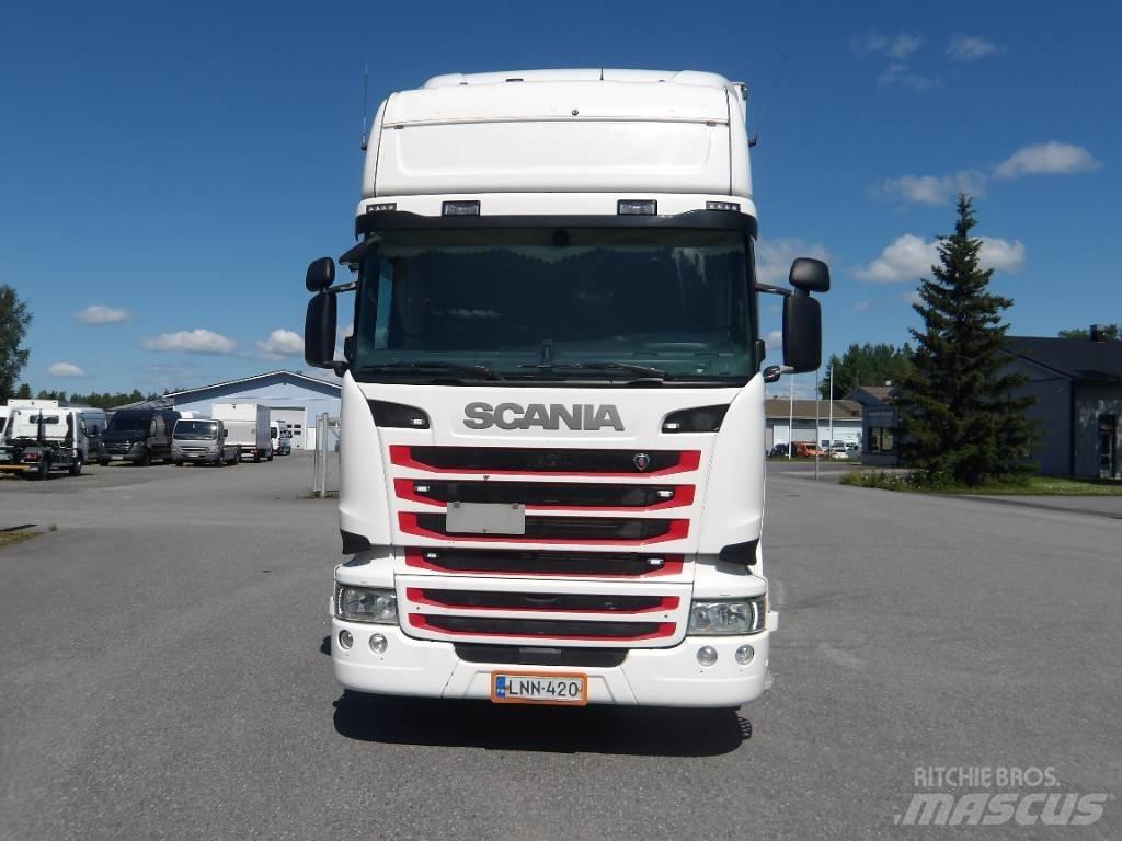 Scania R490 6x2 Sunkvežimiai su dengtu kėbulu
