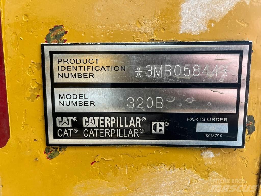 CAT 320B Specialūs ekskavatoriai