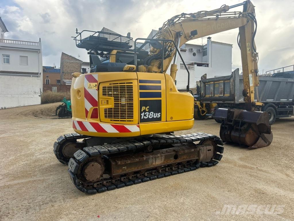 Komatsu PC 138 Vikšriniai ekskavatoriai