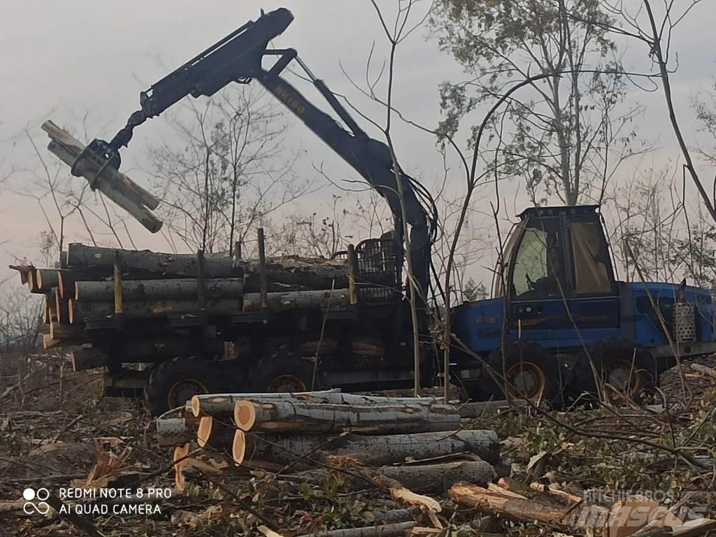 Rottne F18D Naudoti miškovežiai (Forvarderiai)