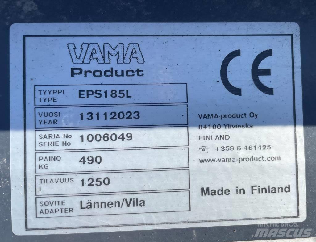 Vama EPL185L Kompaktinių traktorių priedai