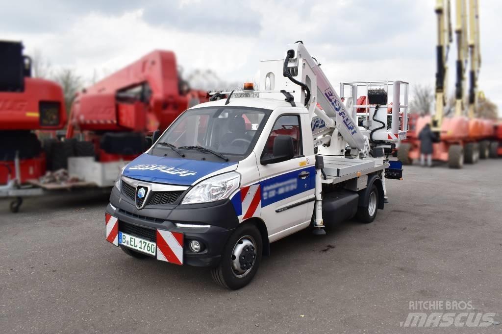 Multitel MXE 170 Ant vilkikų montuojamos kėlimo platformos