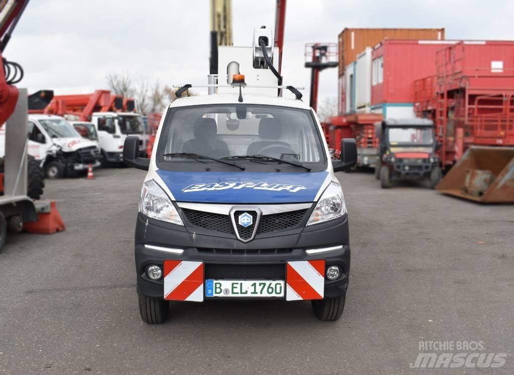 Multitel MXE 170 Ant vilkikų montuojamos kėlimo platformos