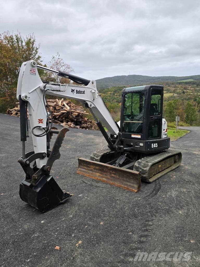 Bobcat E 45 Mini ekskavatoriai < 7 t