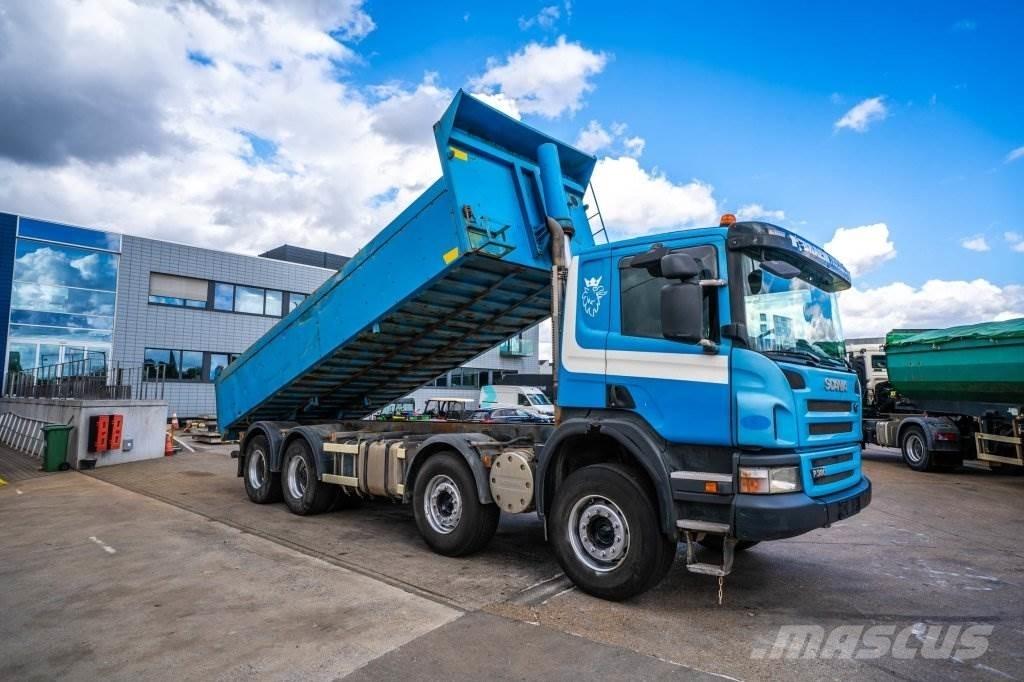 Scania P380 Savivarčių priekabų vilkikai