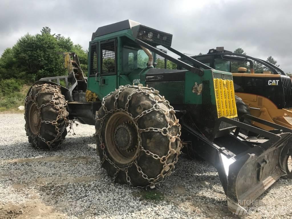 Timberjack 450C Skiedrovežiai