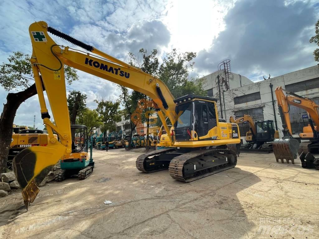 Komatsu PC 200-8 Vikšriniai ekskavatoriai