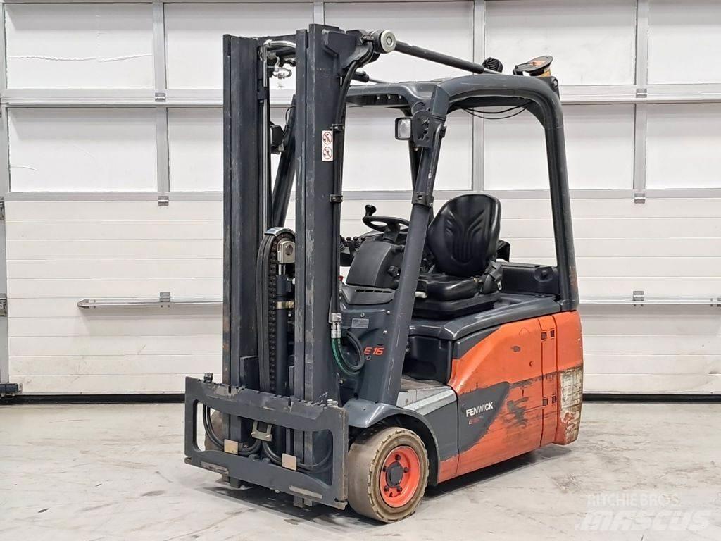 Linde E16-02 Elektriniai šakiniai krautuvai