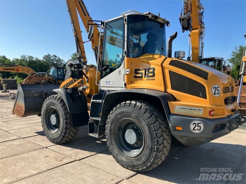 Liebherr L518 Naudoti ratiniai krautuvai