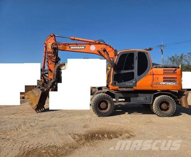 Doosan DX 140 WV-3 Ratiniai ekskavatoriai