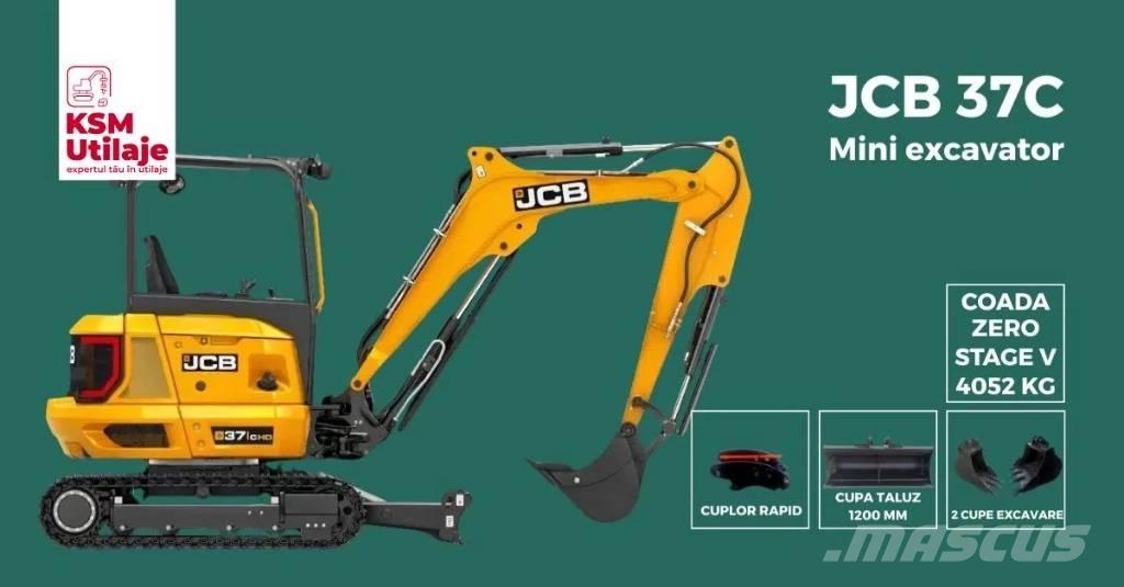 JCB 37C Mini ekskavatoriai < 7 t