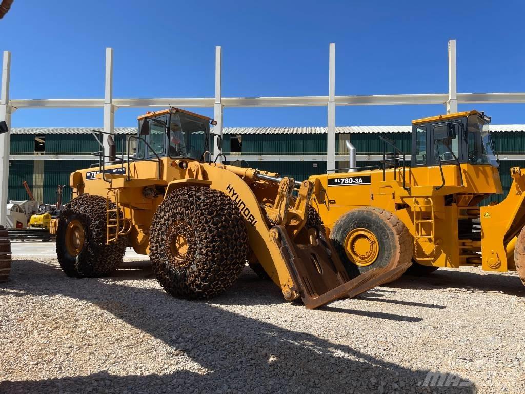 Hyundai HL 780-3 Naudoti ratiniai krautuvai