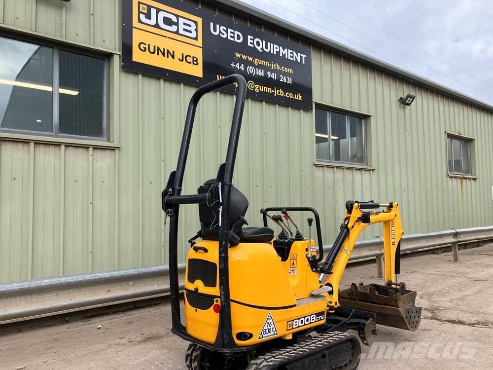 JCB MICRO 8008 Mini ekskavatoriai < 7 t