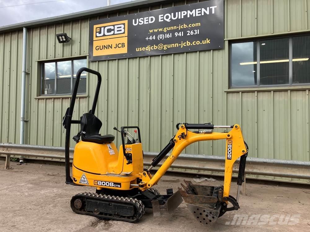 JCB MICRO 8008 Mini ekskavatoriai < 7 t