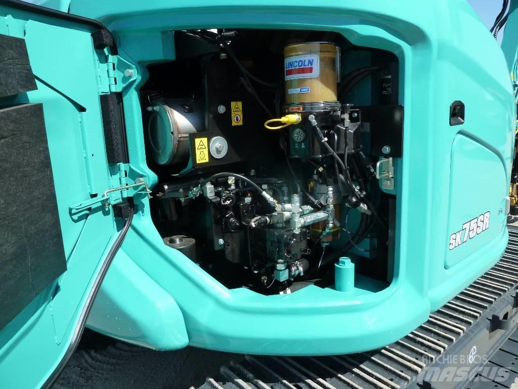 Kobelco SK75SR-7 Vidutinės galios ekskavatoriai 7-12 t