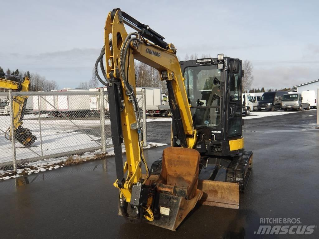 Yanmar Vio 38 Mini ekskavatoriai < 7 t