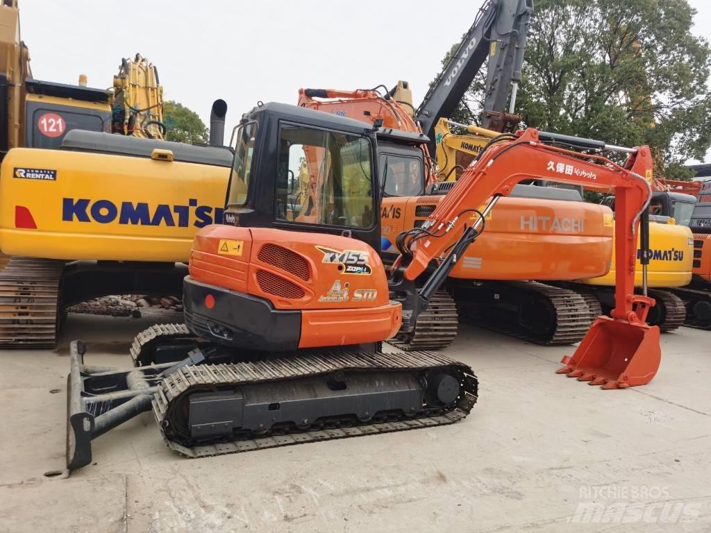 Kubota KX 155 Mini ekskavatoriai < 7 t