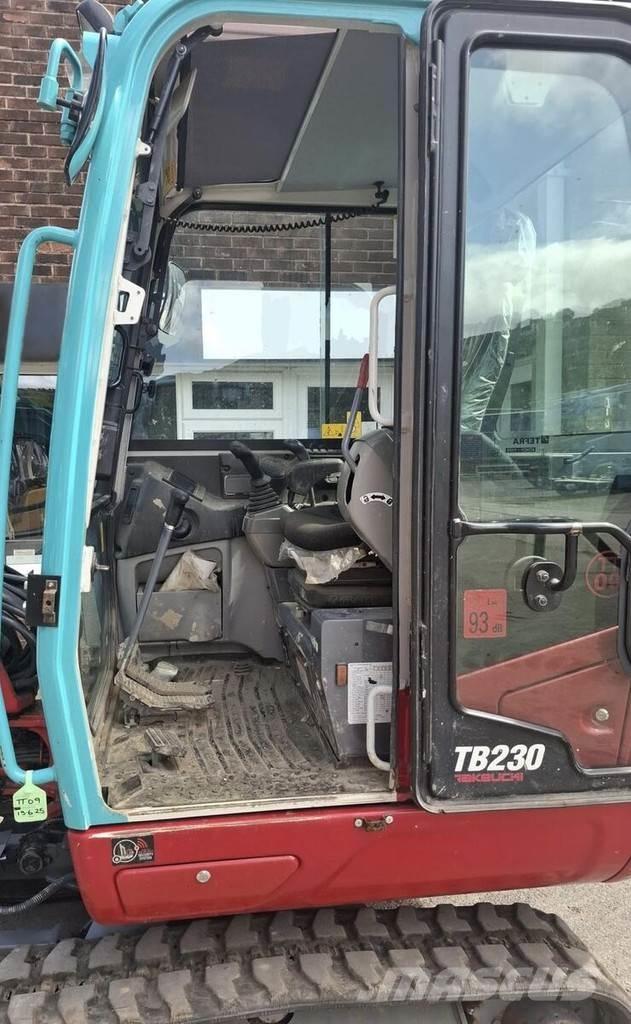 Takeuchi TB230 Mini ekskavatoriai < 7 t