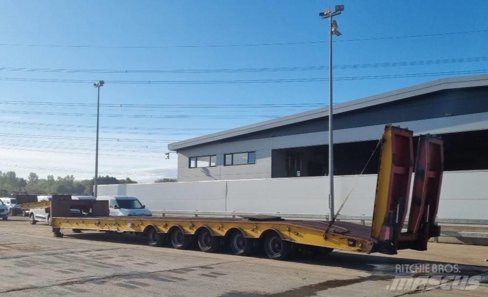 King 70T Trailer Žemo iškrovimo puspriekabės