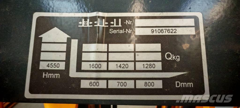 Jungheinrich ETV 116 Elektriniai šakiniai krautuvai