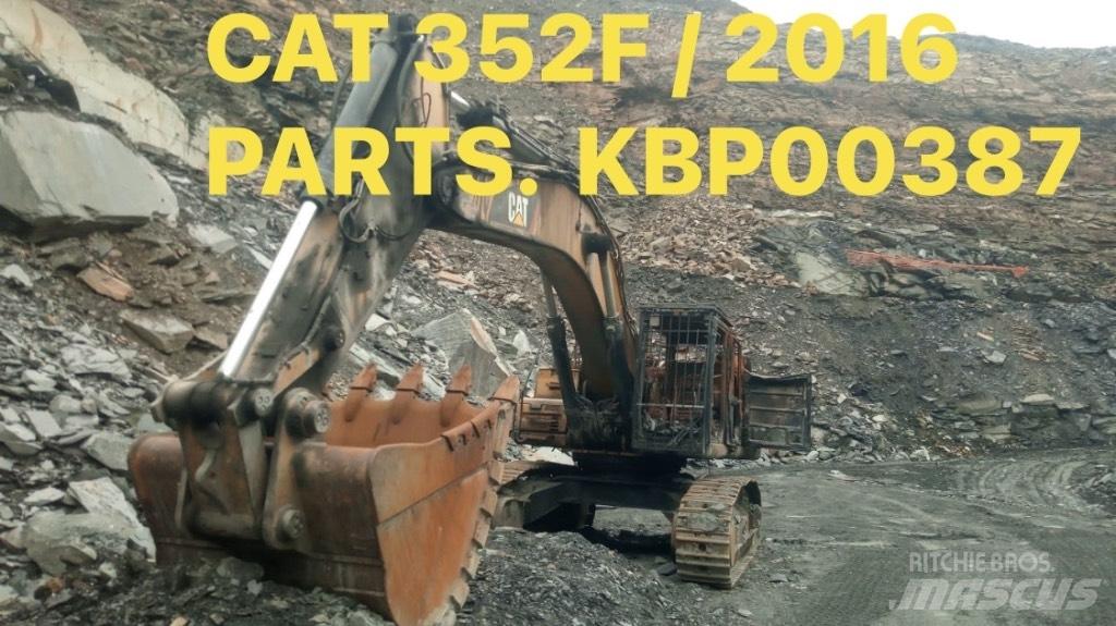 CAT 352 F Vikšriniai ekskavatoriai