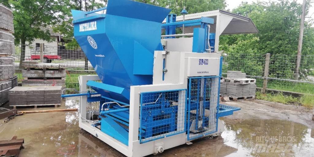 Metalika SVP-633 Betono akmens klojimo technika