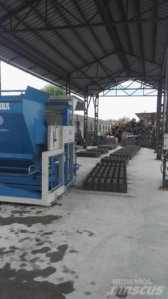 Metalika SVP-633 Betono akmens klojimo technika