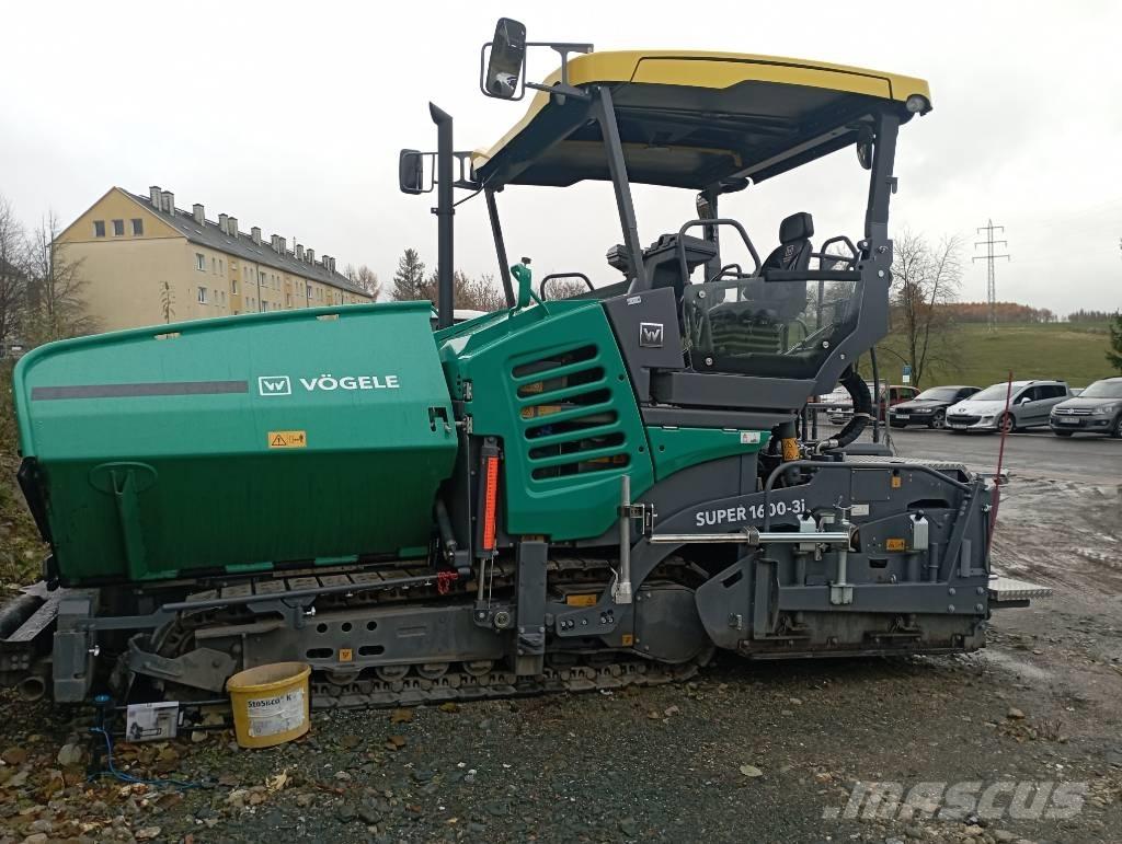 Vögele Super 1600-3i Asfalto klotuvai