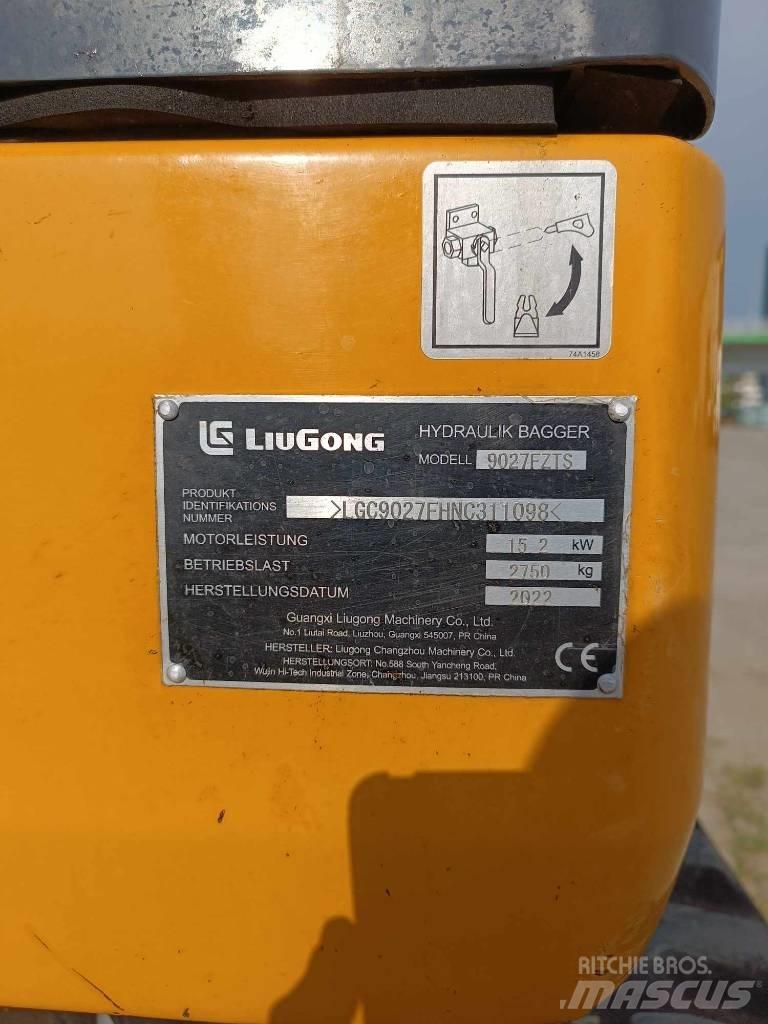 LiuGong 9027 FZTS Mini ekskavatoriai < 7 t