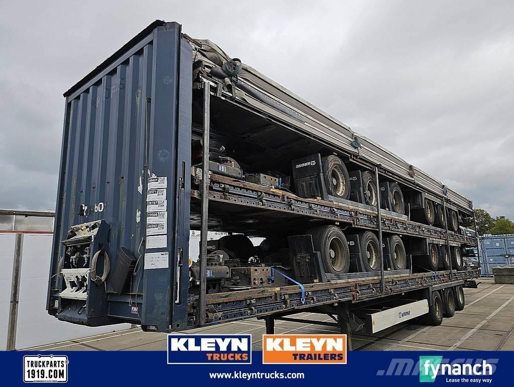 Krone N/A Tentinės puspriekabės