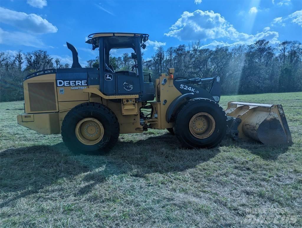 John Deere 524KII Naudoti ratiniai krautuvai