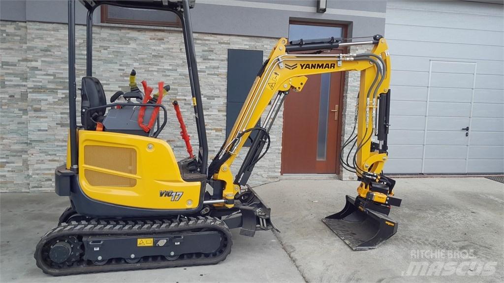 Yanmar Vio 17 Mini ekskavatoriai < 7 t