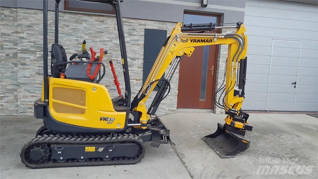 Yanmar Vio 17 Mini ekskavatoriai < 7 t