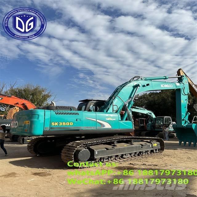 Kobelco SK350D Vikšriniai ekskavatoriai