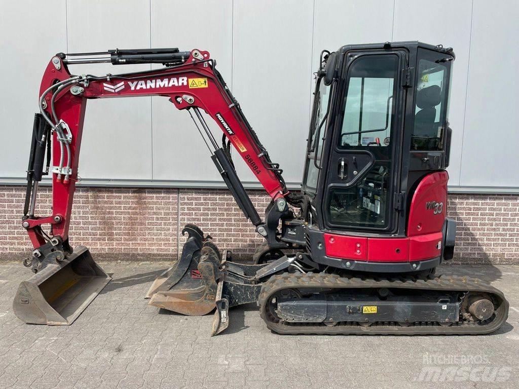 Yanmar VIO33-6 Mini ekskavatoriai < 7 t