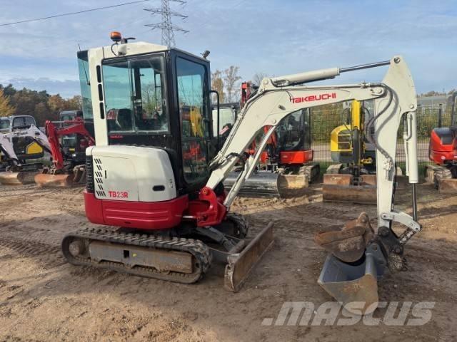 Takeuchi TB 23 R Mini ekskavatoriai < 7 t