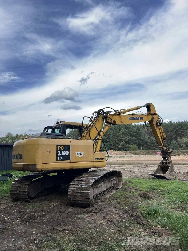 Komatsu PC 180 LC-7K Vikšriniai ekskavatoriai