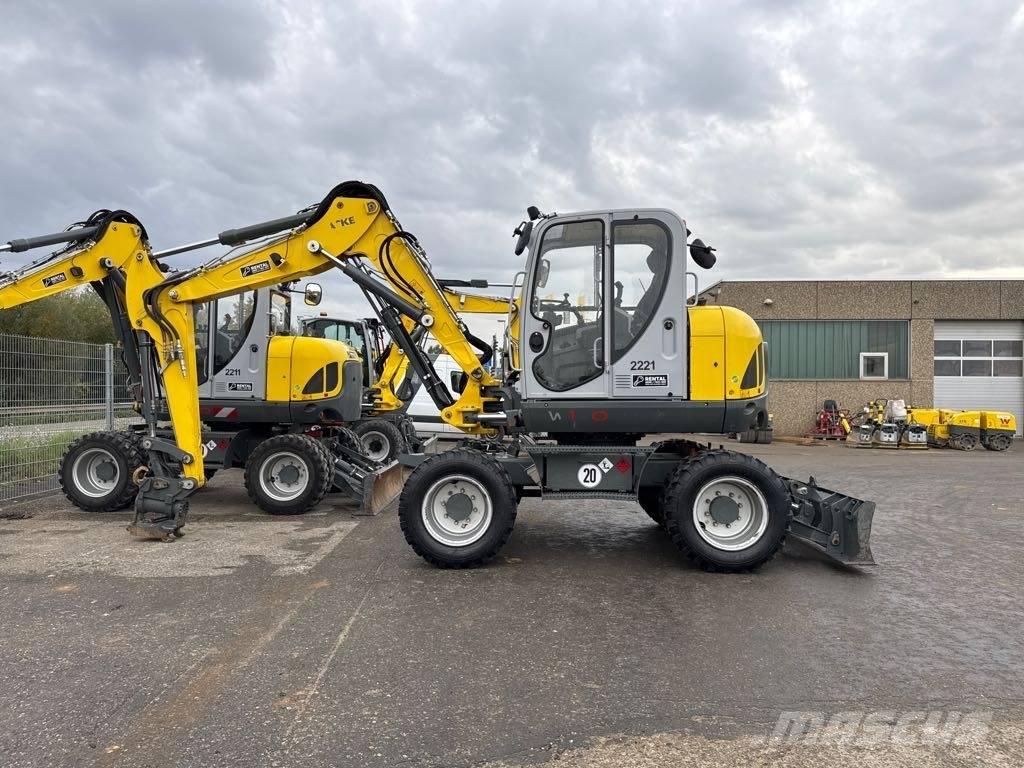 Wacker Neuson EW100 Ratiniai ekskavatoriai