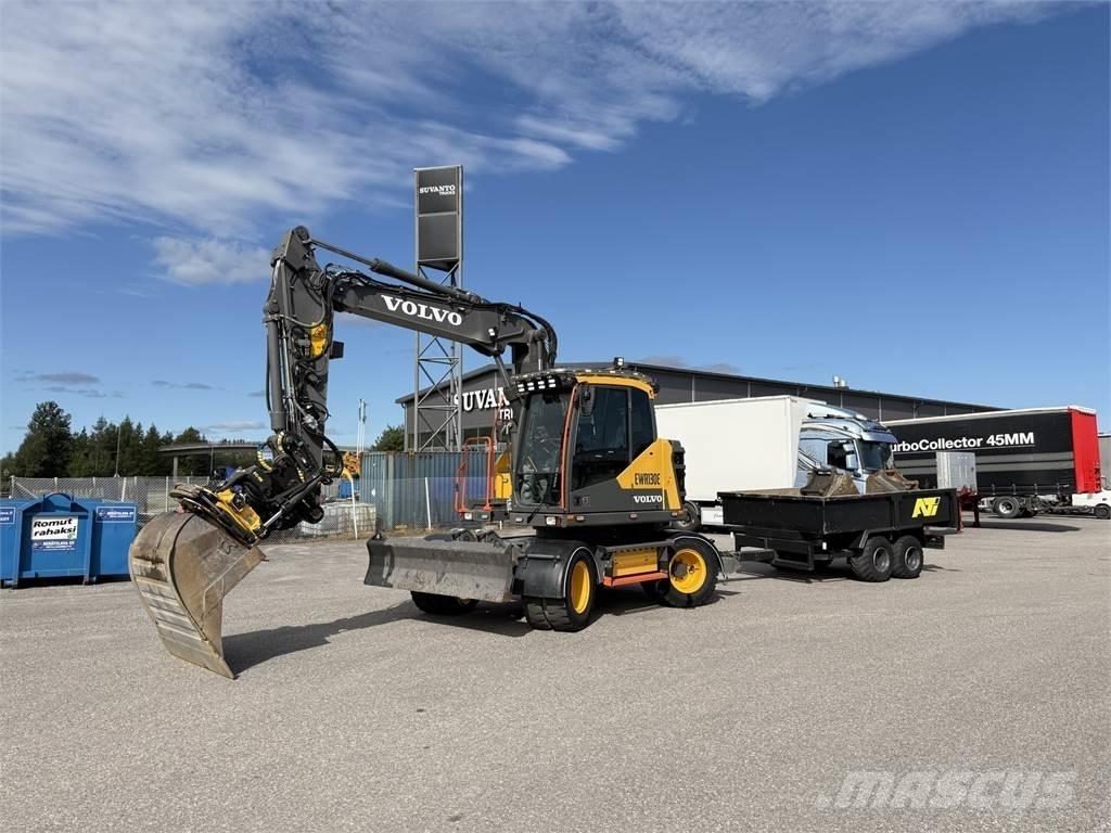 Volvo EWR130E Ratiniai ekskavatoriai