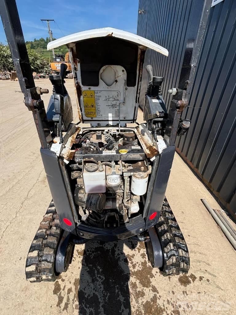 Bobcat E 10 Mini ekskavatoriai < 7 t