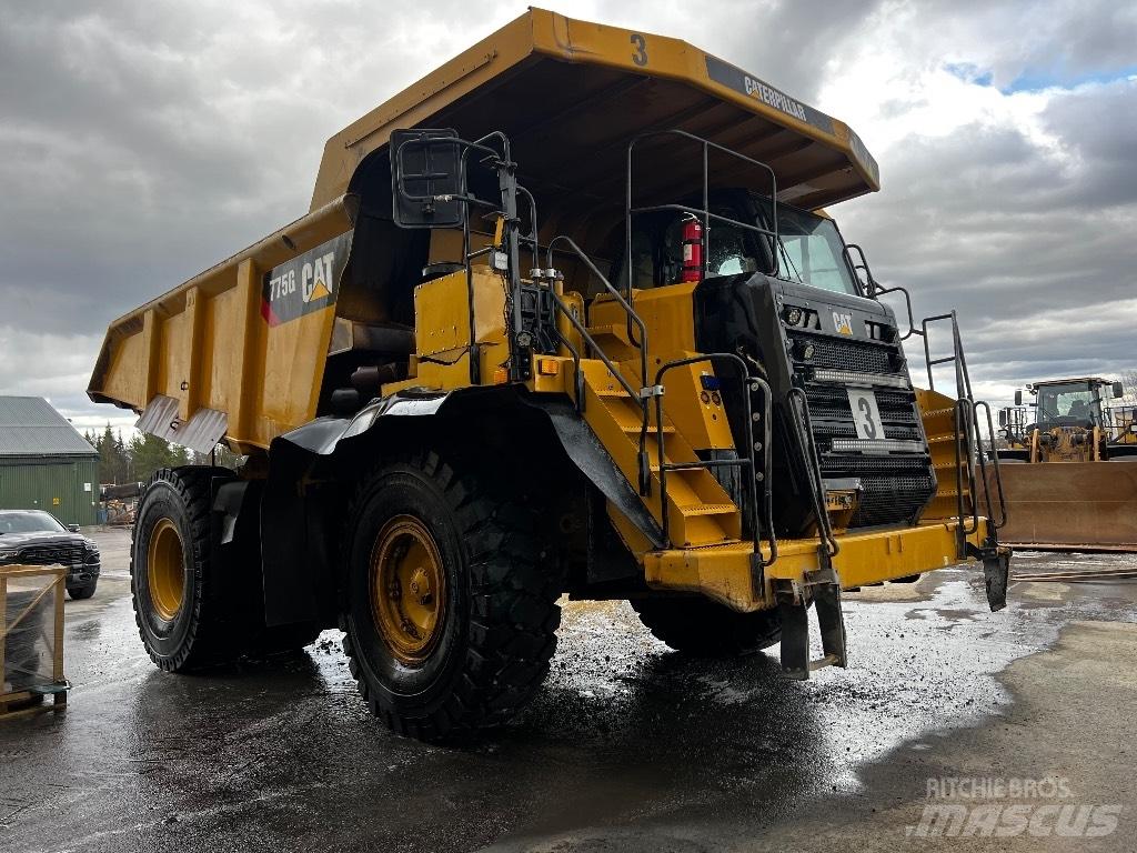 CAT 775 G Atliekų išvežimo technika