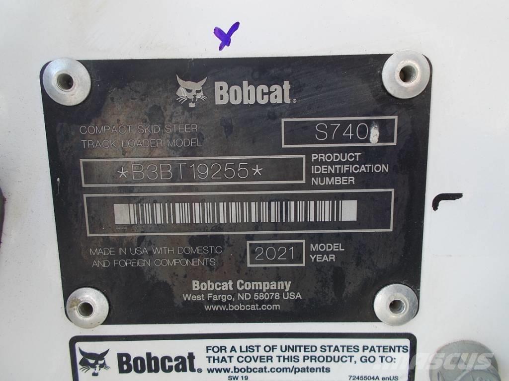 Bobcat S740 Krautuvai su šoniniu pasukimu