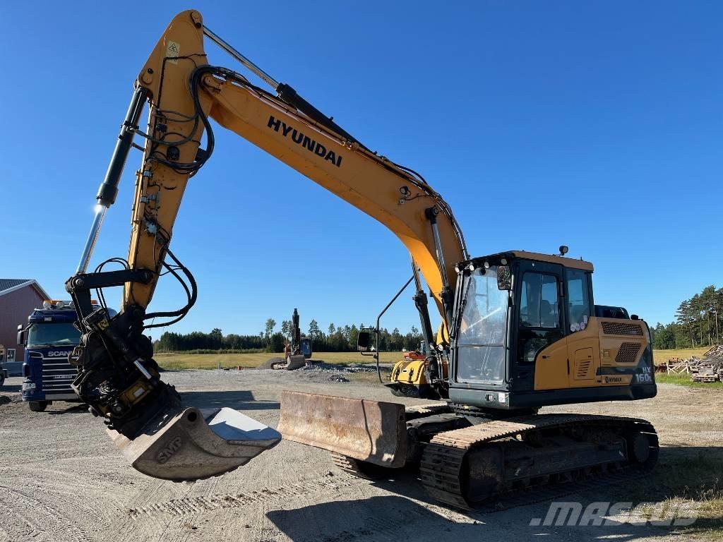 Hyundai HX 160 L Vikšriniai ekskavatoriai