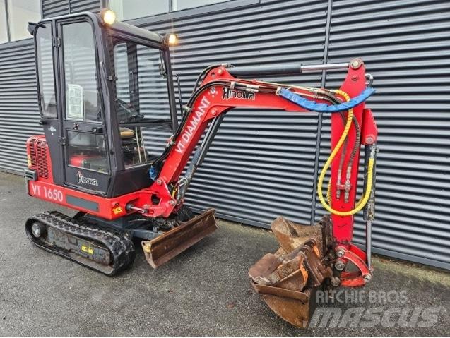 Hinowa v1650 Mini ekskavatoriai < 7 t