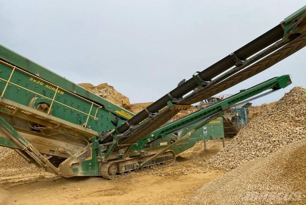 McCloskey S190 Mobilūs sietai